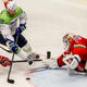 Slovenia’s Jan Muršak is his team’s only player with NHL experience. Photo: Matej Divizna/Getty Images